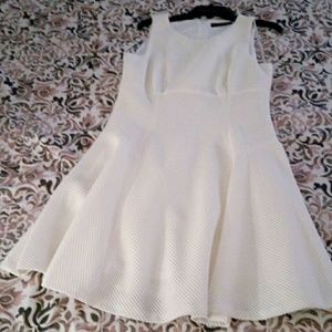 Ivanka Trump knit drop waist fit & flare dress